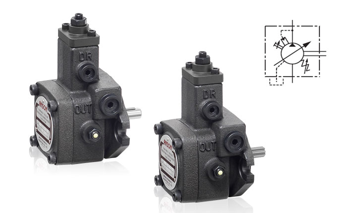 PVF-8-12-15-20 PVF-12-20-10 Anson Hydraulic Variable Vane Pump
